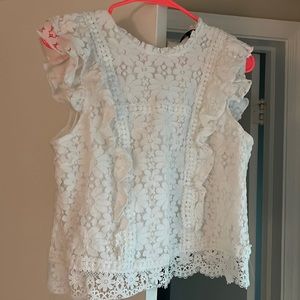 Bloomingdale’s aqua blouse